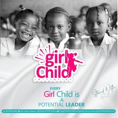 D_Girlchild's profile picture. The GirlChildInitiative is a NGO of brave young minds that attends to the needs of the girl child. Our motto: `Every Girl Child,a potential leader.