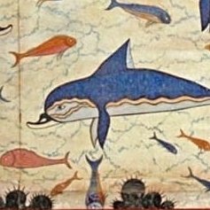 Weekly verses on water, fish, and salt with inspired porpoise.