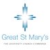 Great St Mary's, The University Church, Cambridge (@greatstmarys) Twitter profile photo Great St Mary's, The University Church, Cambridge (@greatstmarys) Twitter profile photo