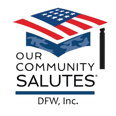 Our Community Salutes DFW hosts ceremonies to show support of Dallas-Fort Worth’s young women and men who chose to serve in the military after graduation.