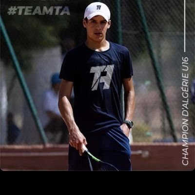 🇩🇿 #Tennisplayer/ 2022 Algerian Championship U16/born in 2006/Club: #ESNanterre 🇫🇷 #Reghaïa 🇩🇿/Instagram: djameldine_bey #TeamDZ #Kabylifornie