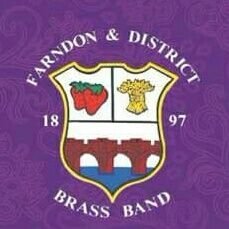 Farndon & District Brass Band, Est 1897. The Friendly Band. Registered Charity 517994. see our website for more details.