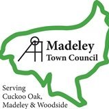 Based in the heart of Madeley and serving Sutton Hill, Madeley & Woodside. 
info@madeleytowncouncil.gov.uk