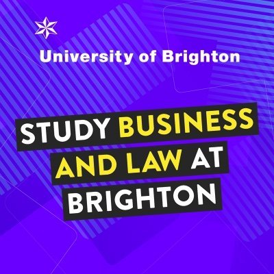 Official tweets from School of Business and Law @uniofbrighton 📢 News and student successes 🎓 Study business, economics, finance, law and marketing