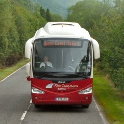 West Coast Motors operate a network of bus, coach and ferry services in Argyll, the Isle of Bute, N.Ireland, Glasgow, Scottish Borders & North East of England.