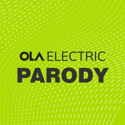 Parody account. We tell stories & share feedback from the customers of OLA Electric (Not associated with @Olaelectric)  #OLAElectric 

#NoServicebyOLAElectric