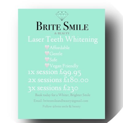 Laser Teeth Whitening, Safe, Gentle, Affordable, Vegan Friendly. @naturawhite ambassador. Mobile around the Northeast of England