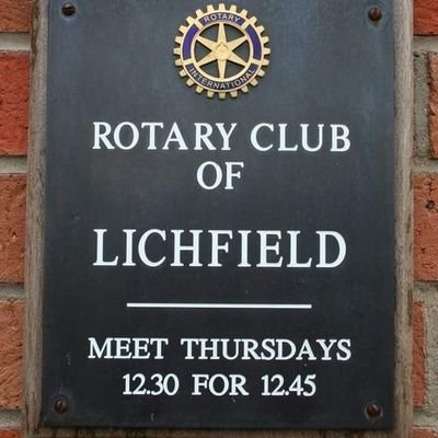 Twitter account for Rotary Club of Lichfield