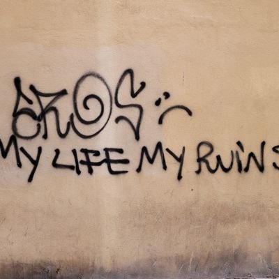 Historian in Hamburg @fzh_Hamburg, Graffiti from Rome