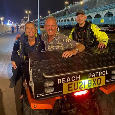 Brighton Beach Patrol is Registered Charity helping to save Lives & Protect the Vulnerable on Brighton Beach 💫admin@brightonbeachpatrol.uk
