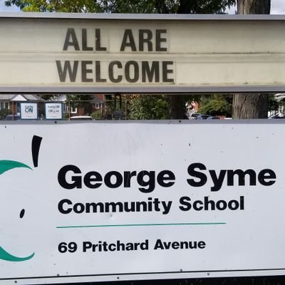 What is happening at George Syme CS?