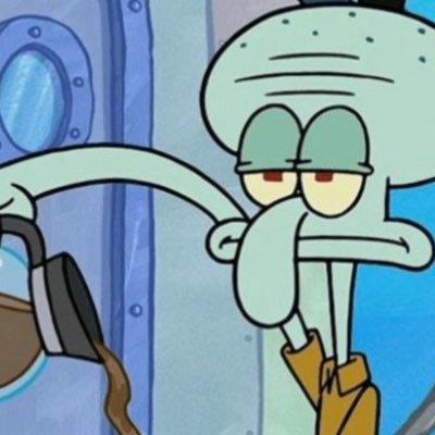 my spirit animal is a pug, my spirit character is squidward, and nobody irl can know who I am because I sold my soul to corporate America