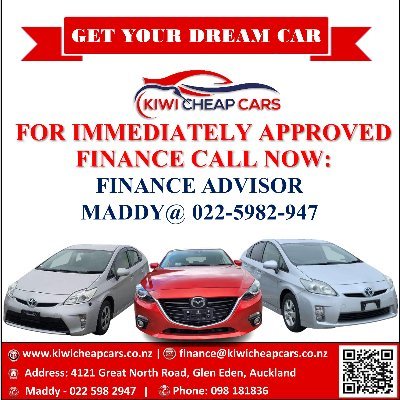 We sell and buy new and used Japanese cars, please feel free to contact us for more infor 

+64225982947
Email : kiwicheapcars@gmail.com