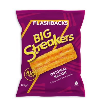 We're Flashbacks and we make snacks the way they used to, only bigger and better. Come on Britain 🇬🇧, grab a bag and dig in. Now Available in @poundland!