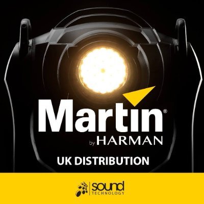 Dedicated account from Martin by HARMAN UK distributor Sound Technology Ltd