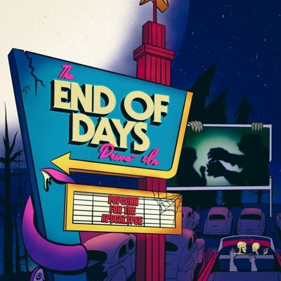 The End of Days Drive-In is a horror and sci-fi anthology series providing a little popcorn for the apocalypse. Hosted by @garygarbage