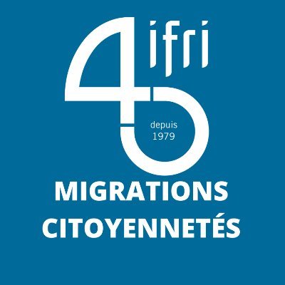 We are the CMC - Center for #Migration and #Citizenship, a research team at the @IFRI_. Stay in touch!