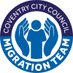 Coventry City Council Migration Team (@cccmigration) Twitter profile photo Coventry City Council Migration Team (@cccmigration) Twitter profile photo