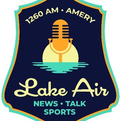 WXCE Lake Air broadcasts on 1260 AM, serving Amery, WI