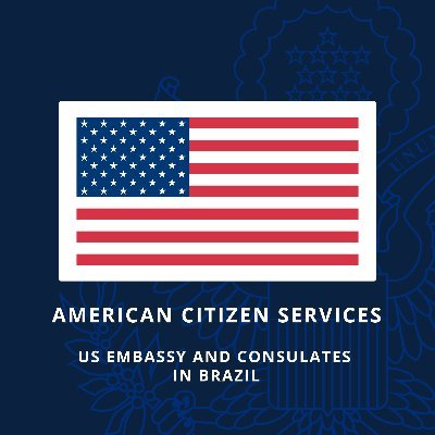 Official U.S. Embassy Brasilia Missionwide ACS Account. Keeping US citizens living/traveling in Brazil connected to the US Mission's Consular Team.