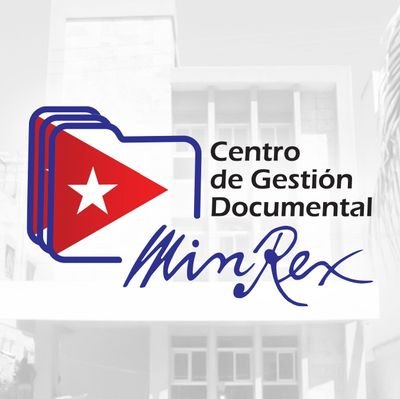 Cuenta oficial del Centro de Gestión Documental de @CubaMINREX. Conservamos para la historia el acervo documental generado por la política exterior de #Cuba.