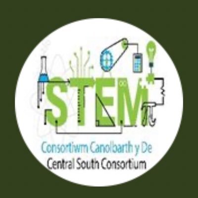 Yn trydaru popeth STEM o Gonsortiwm Canolbarth y De. 
Tweeting all things STEM from Central South Consortium.