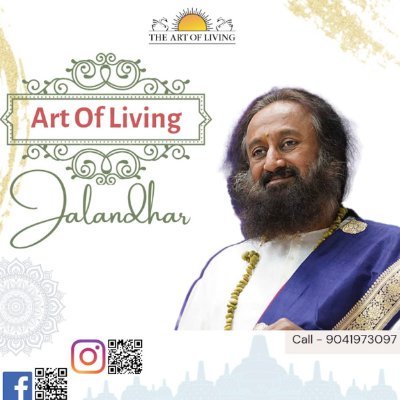 Managed by Gurudev Sri Sri Ravi Shankar @SriSri ji’s Devotees to keep you all informed about events & All The Art Of Living Jalandhar Chapter Events 😇