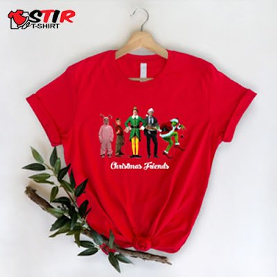 Friends Christmas Shirt StirShirt