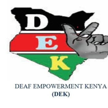 kenyaDek's profile picture. Official Twitter Account! 

Deaf Empowerment Kenya is a community based organization championing for inclusion and community Empowerment