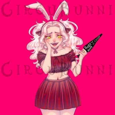 🥀Predebut Circus Bunny ENVTuber🔪
💕Bun-ny/She/Her🌸
✨️23, MDNI, NSFW and Dark Themes🩸
Art Tags: #IsaBunni 18+ #LewdieBunni ੈ✩‧₊˚ೄྀ࿐ Oshi Mark: 🐰🎪🔪