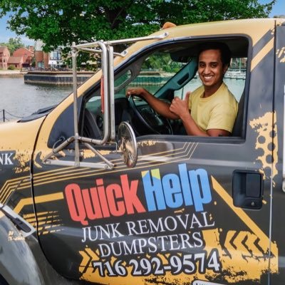 Quick Help Junk Removal offers a variety of junk removal and hauling services. We work all over Western New York. (Buffalo, Niagara Falls, etc.)