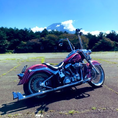 山梨でFLSTF1580Fatboyに乗ってます‼️ 道の駅どうし、宮ヶ瀬、箱根、など富士山の周りをチョロチョロしてます。全国のバイク乗りと繋がりたい‼️