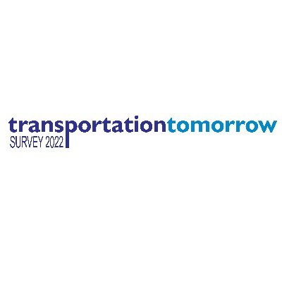 Official account for the 2022 Transportation Tomorrow Survey