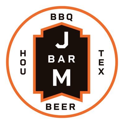 J-Bar-M Barbecue. A new barbecue restaurant and beer garden in Houston's EaDo neighborhood. Now open! Thurs & Sun 11am-3pm. Fri-Sat 11am-10pm.