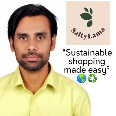 Co-Creator @ SaltyLama
“Sustainable shopping made easy”🌎♻️
👉🏻Believing In Yourself Is The First Secret Of Success