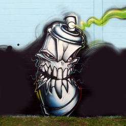 InstaGraffiti's profile picture. The writing's on the wall.