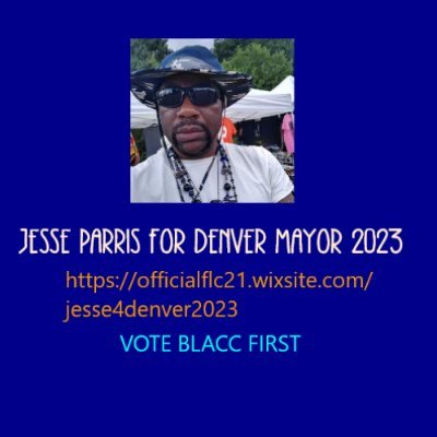 Jesse Parris was born and raised in the Northeast Denver area of Denver,CO and I ran for both Denver City At-Large, Mayor and now Colorado House District 8