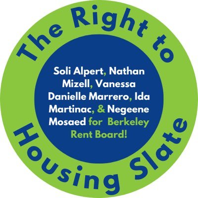 Berkeley Rent Board Right to Housing Slate