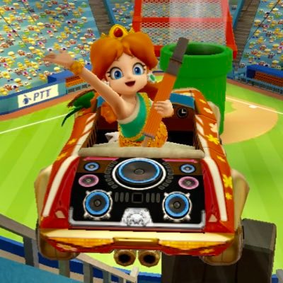 マリオカートツアーにハマっている20代社会人です🚗🚗ぽんちゃんとかぽん君とか好きなように呼んでください😁 wiiで強かったのがきっかけでデイジーちゃん推しに🌼