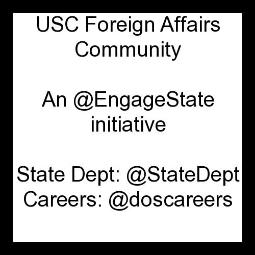 USC_FACC's profile picture. Part of @StateDept Bureau of Public Affairs initiative to engage college students in Foreign Affairs and State Dept. related activities in Southern California.