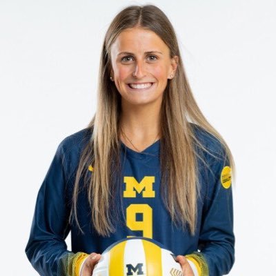 umich volleyball #9