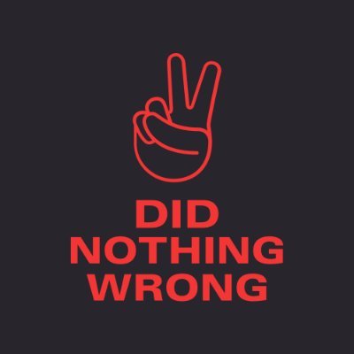The Did Nothing Wrong podcast w/ @Grzabjj. Talking extremists, propaganda & Cold War 2.0 

https://t.co/BGKVsqY7q0

didnothingwrongpod@protonmail.com
