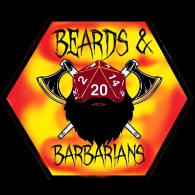 Most of us have beards, guess which one of us is the barbarian! Streaming live on Twitch every Friday at 7:30est #ttrpg #dnd