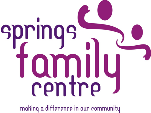 Springs Family Centre is creating a street level centre serving the local area and the wider town. All that goes on in Springs is open to all.