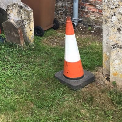 A tribute to the traffic cone collections that blight our great (and not so great) ecclesiastical buildings. Copy me in and I'll retweet. #StoneCup Finalist ‘21