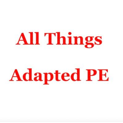 Posting all things about Adapted PE