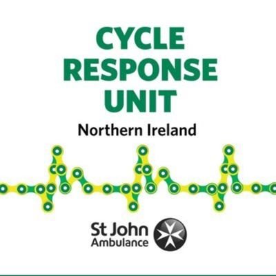 St John Ambulance volunteer Cycle Response Units in Northern Ireland. Providing pedal-powered first aid to NI communities 🚲