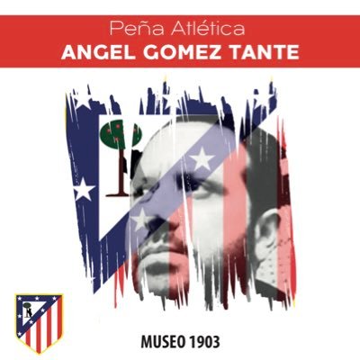 en Homenaje al creador y Director del Museo del Atletico de Madrid hasta 2019