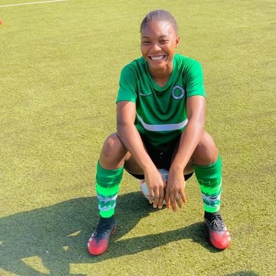 I'm a passionate footballer and captain of U -17 Nigeria's Women National team ( Flamingos). One with God is majority, never give up on your dreams.