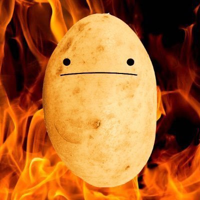 I am *so* starchy. Mastodon: @RehydratedTater@mstdn.social IMPORTANT NOTE: I AM NOT A REAL POTATO I AM CLEARLY SPECIFYING 